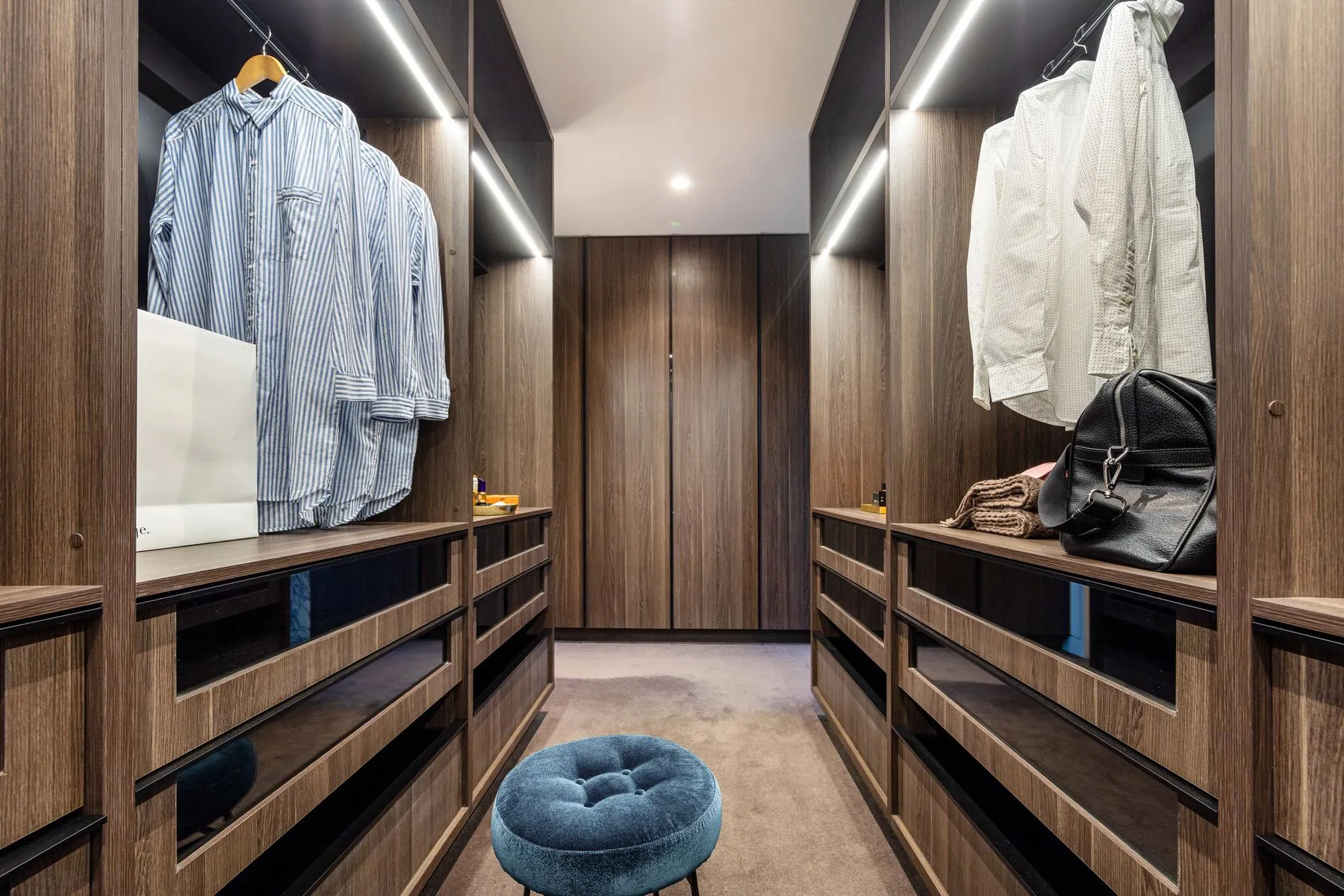 Luxury residential development outdoor area