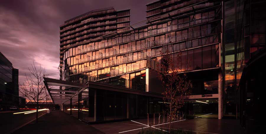 Exterior finish detail view