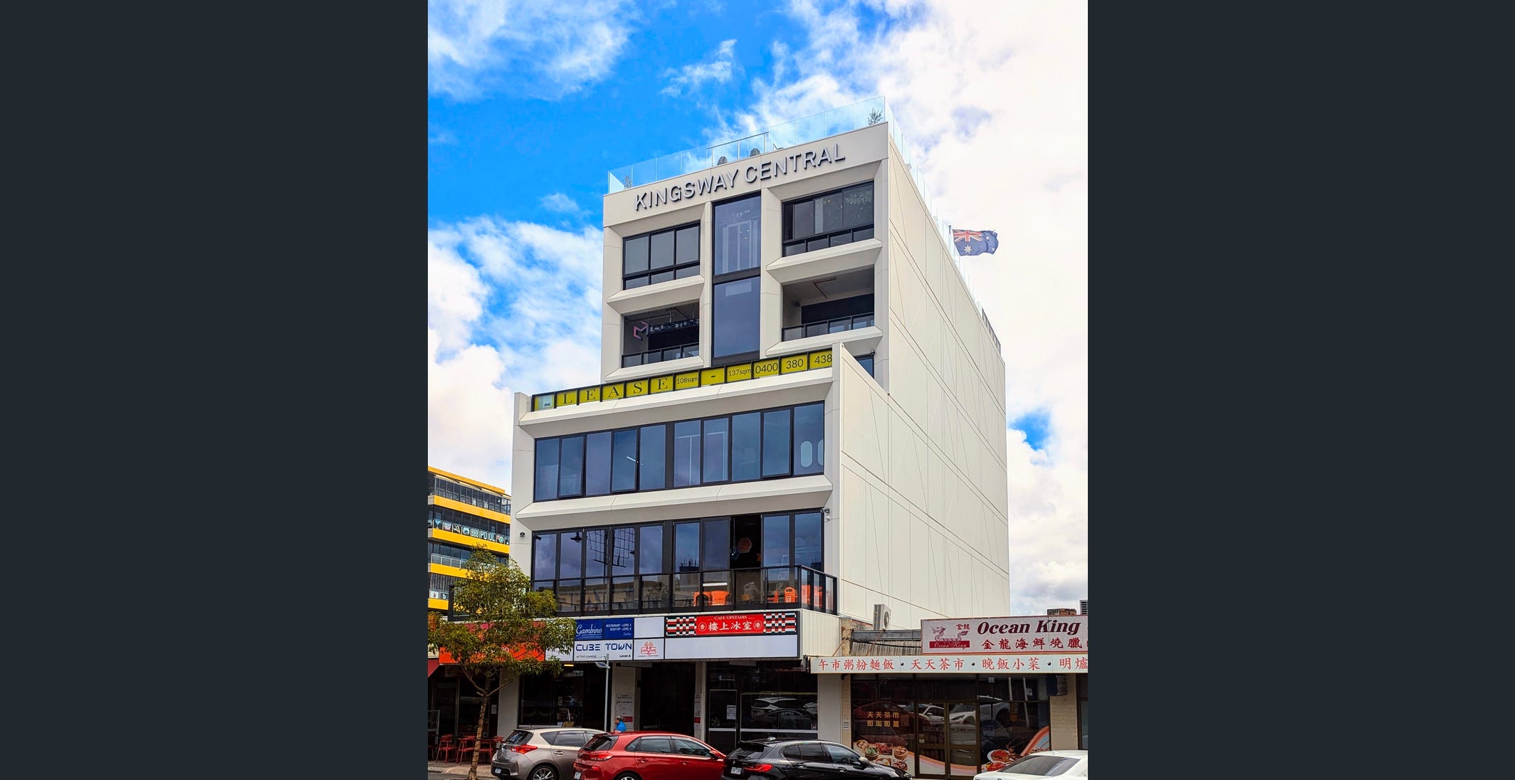 Trinity display suite kitchen interior