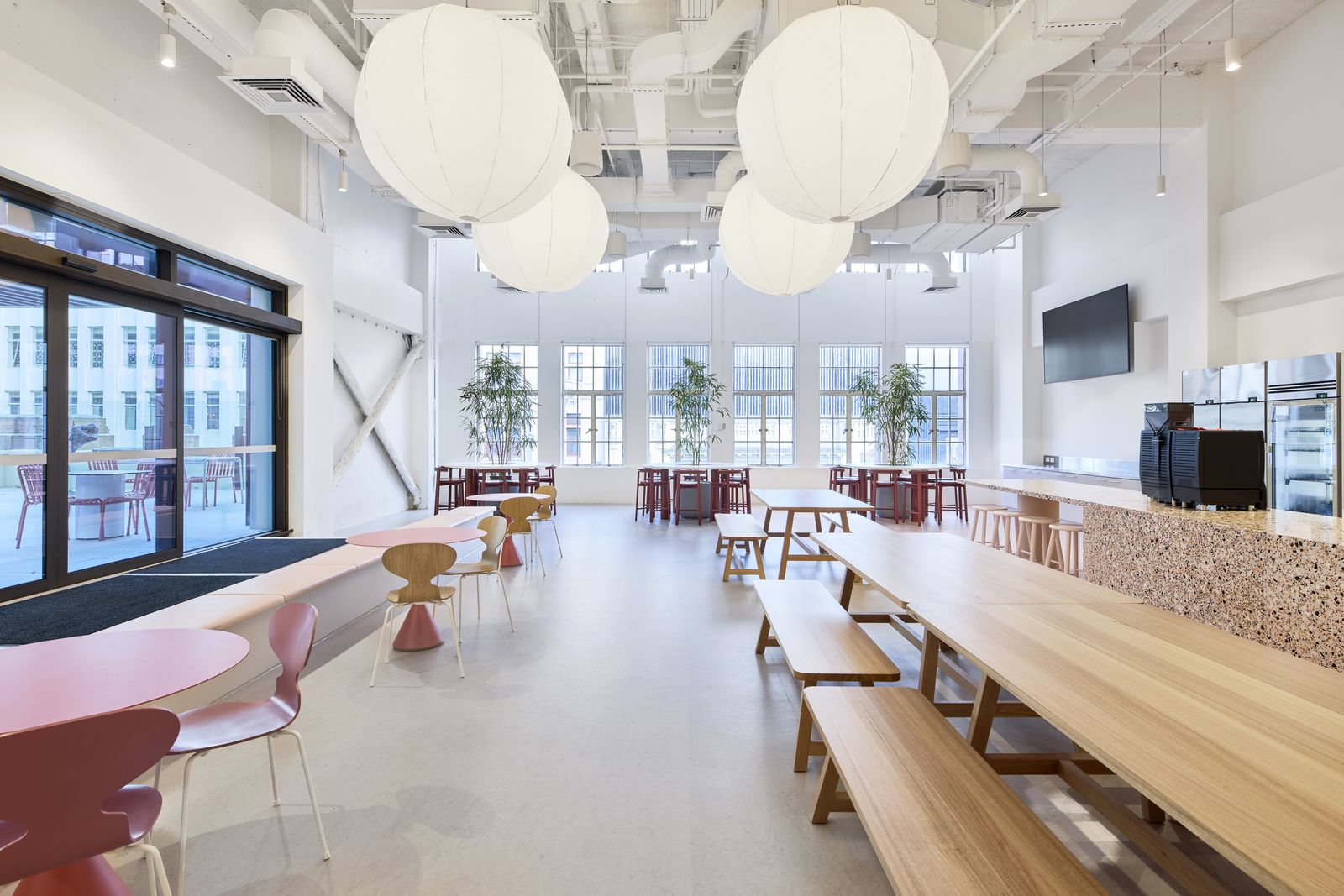 299 Bourke Street — office floor with heritage windows