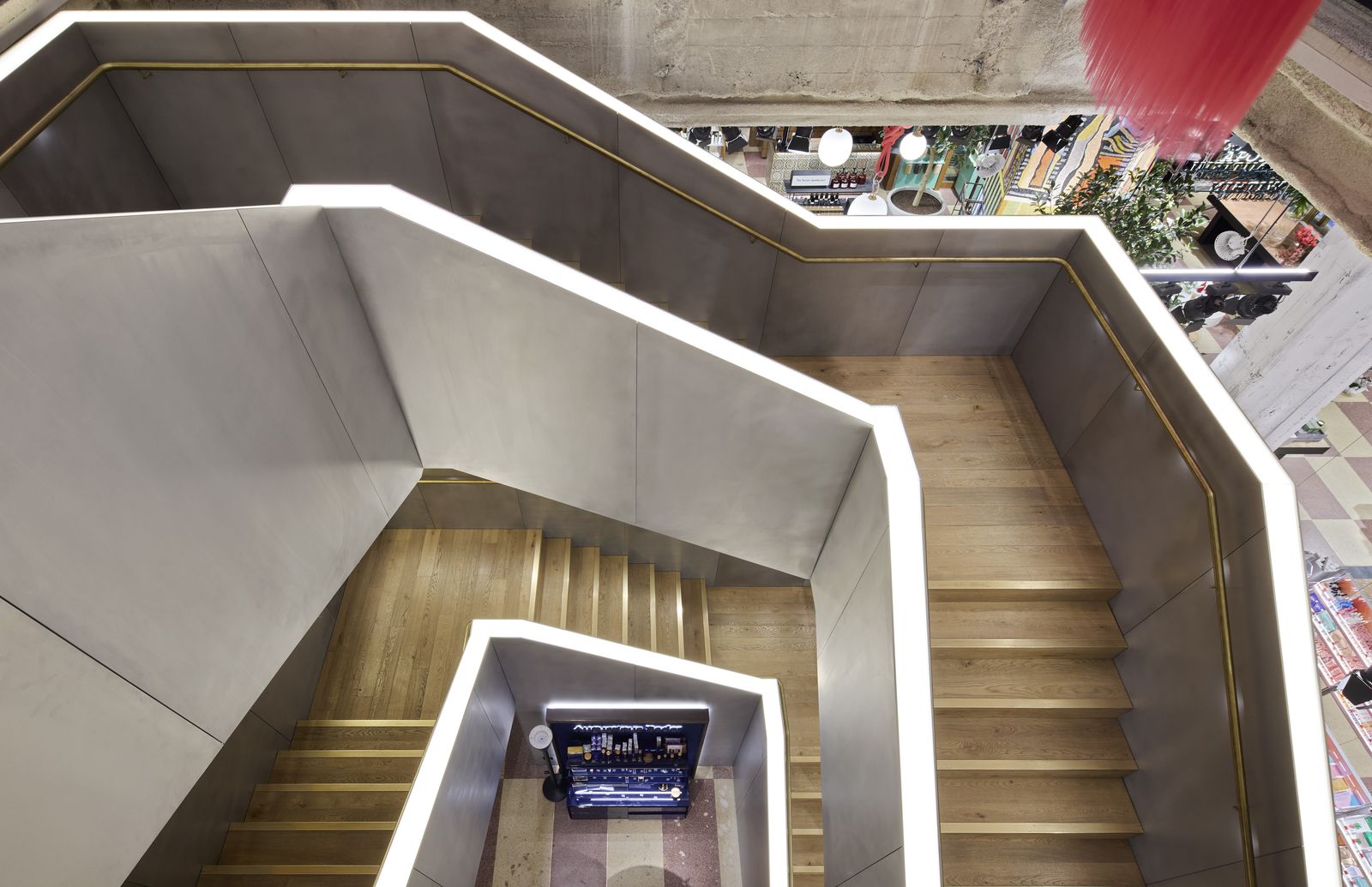 299 Bourke Street — feature stair