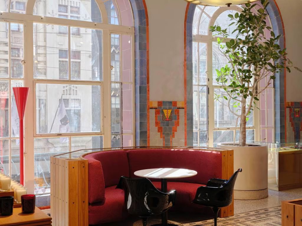 299 Bourke Street — arched windows on the first floor in the MECCA flagship
