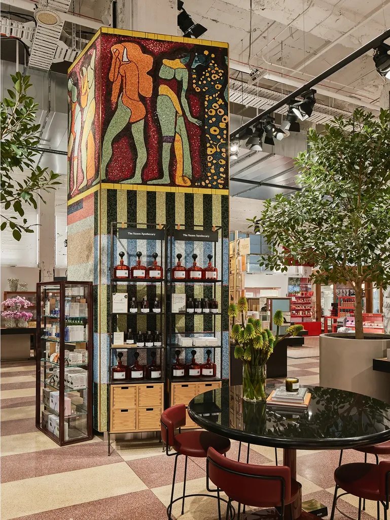 299 Bourke Street — product displays in the MECCA flagship