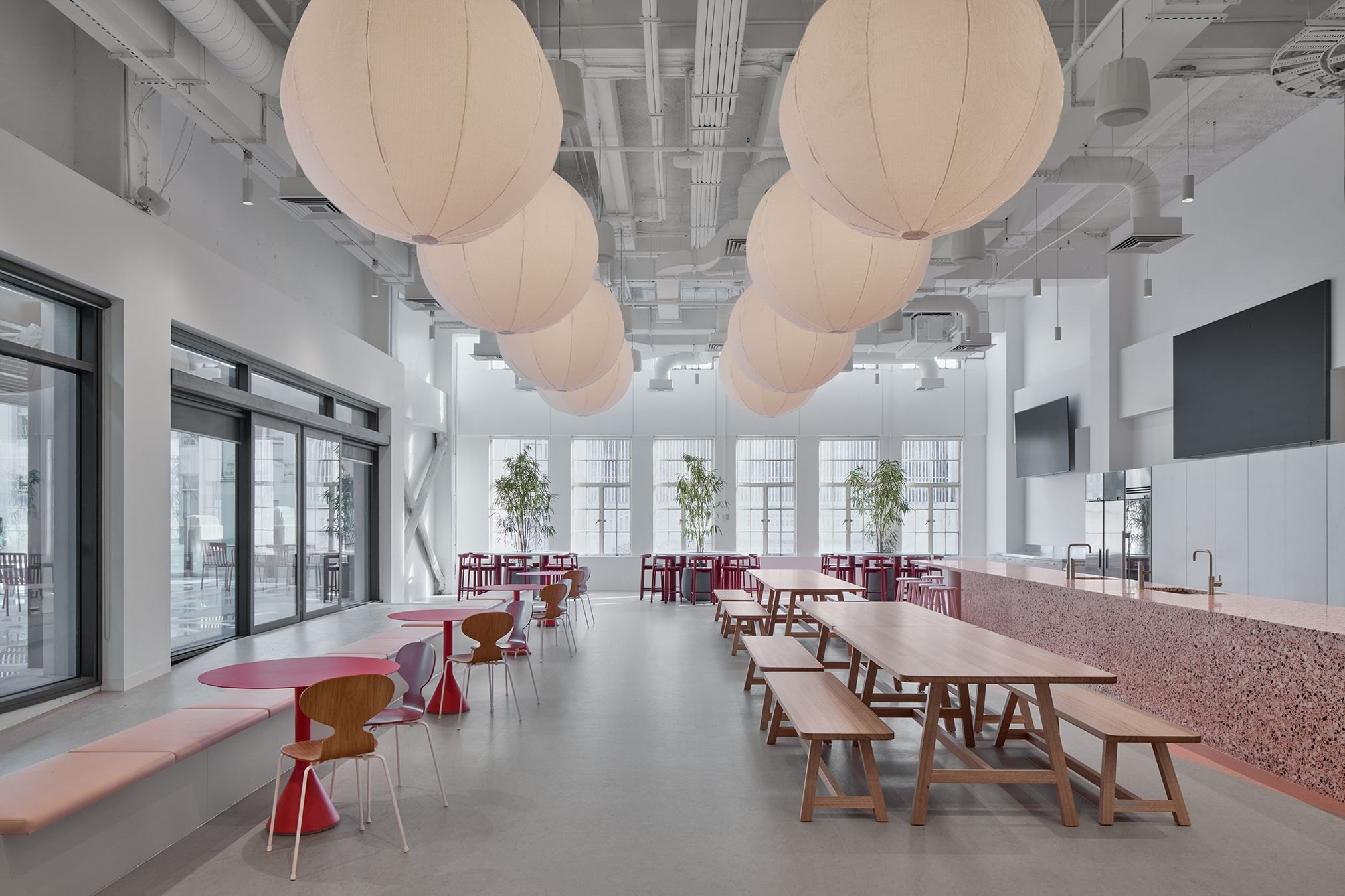 299 Bourke Street — Omnicom workplace cafe