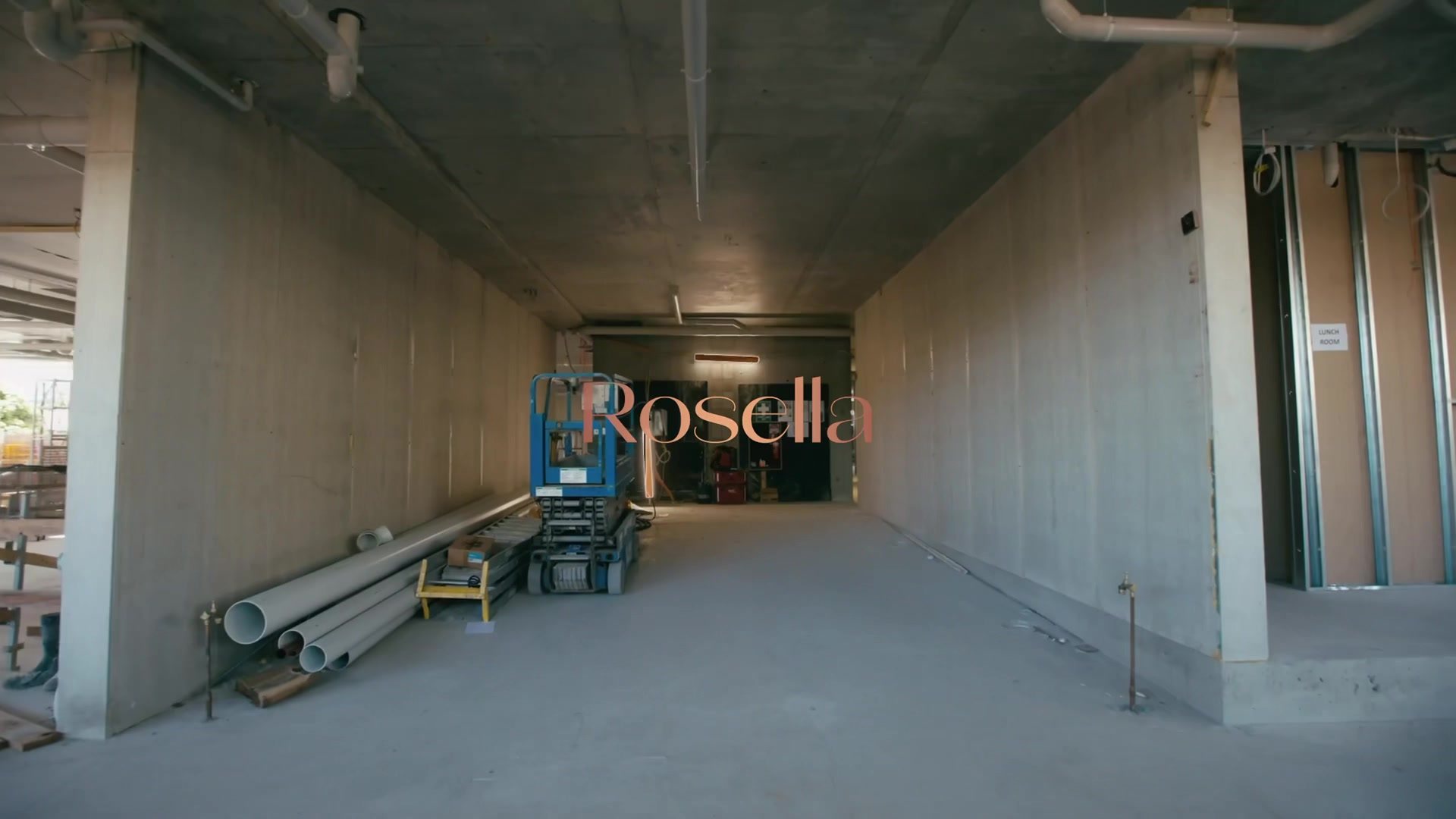 Rosella, Murrumbeena — ground-floor shell during construction